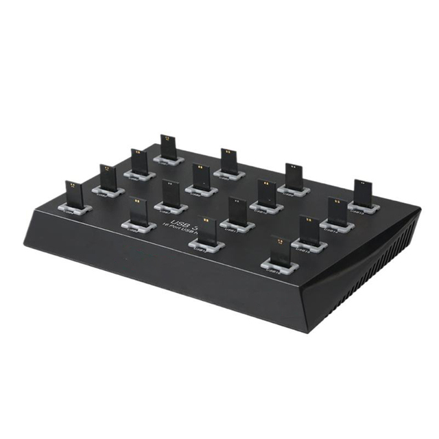 Industrial-grade 16 Ports USB 3.0 Flash Drive Duplicator Hub/TF Card Batch Duplicator Hub Multiple