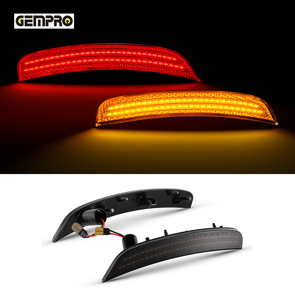 Avant Ambre Arrière Rouge