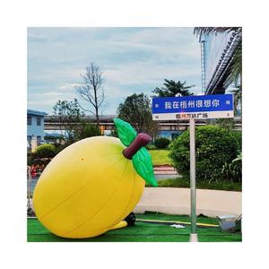 Qualité personnalisée Pvc gonflable <span class=keywords><strong>Fraise</strong></span> Ballon de fruits pour la publicité - Product Image 2