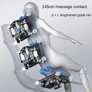 Di lusso ufficio divano piede gamba elettrica a gravità <span class=keywords><strong>zero</strong></span> 4d spa sedia massaggio a corpo pieno 8d massaggio con calore per le imprese - Product Image 3
