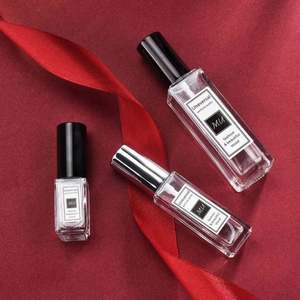 Botella de Perfume de Vidrio de Lujo Personalizada de Fábrica, Mini Botella de Viaje Portátil con Atomizador Recargable de Aluminio, Impresión Serigrafiada - Product Image 2