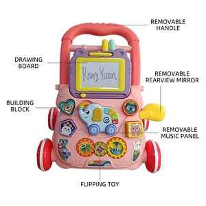Multi Function Baby <strong>Walker</strong> Baby Push Toy Music Quality Baby <strong>Walker</strong> with and Music <strong>Pink</strong> - Product Image 4