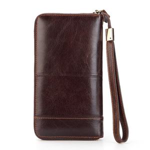Portefeuille long AndoBag pour homme en cuir de vache véritable, sac à main élégant, sac à main pour affaires - Product Image 3