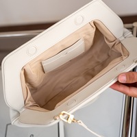 Sac bandoulière en cuir véritable 2026, style dumpling, tendance nationale, cadeau d'entreprise, personnalisation en usine