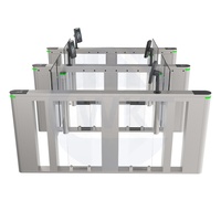 Wan Cartoon Anti-Talonnage Swing Porte Coulissante Embarquement Barrière Optique Haute Vitesse Douane Ab Porte Tourniquet