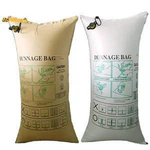 パレット保護用配送コンテナのクラフトエアダンネージバッグ/貨物用PP織りエアダンネージバッグ