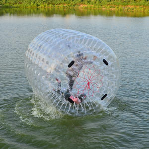 كرة مائية قابلة للنفخ بسعر المصنع، أسطوانة مشي مائية قابلة للنفخ، أنبوب دوار مائي قابل للنفخ لتدليك الجسم - Product Image 2