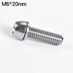Tornillos de sujeción para manillar de bicicleta M5 M6 con cabeza hexagonal, tornillos de montaje de alta resistencia personalizables para bicicleta de montaña - Product Image 3
