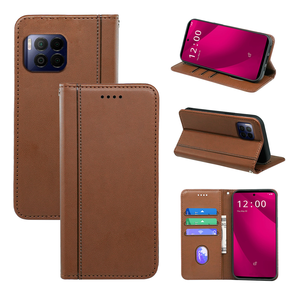 สีน้ำตาล