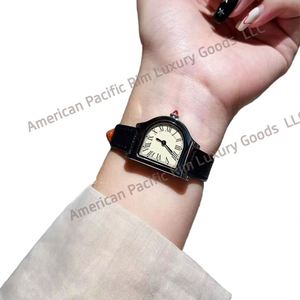 Reloj de Pulsera Retro de Moda de Lujo en Oferta, con Caja de Acero Inoxidable, Correa de Cuero Italiano, Movimiento de Cuarzo, Regalo para Hombre y Mujer - Product Image 6