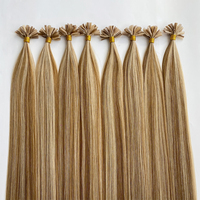 Extensions de cheveux Remy européens doublement étirés 2026, vierges, à pointe en U
