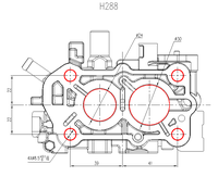 Carburateur H288 TICO Neuf, ajustement parfait pour Daewoo Damas 1995-1998 Moteur 0.8 Luxe F8B/F8C, Garantie 12 mois CN