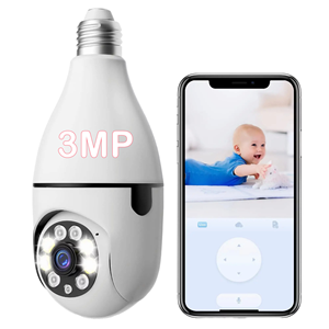 3MP WLAN PTZ Netzwerkkamera 1080P HD Kabellose Sicherheits-<span class=keywords><strong>Webcam</strong></span> 360 Grad Nachtsicht Bewegungserkennung Außen- und Innenbereich - Product Image 1