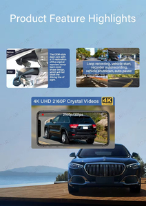 Abee [M948GH] Dash <span class=keywords><strong>Cam</strong></span> Digitale a Specchio Registratore Video Doppia Lente IPS Registrazione 4K+2K Sensore STARVIS II Visione Notturna 128GB Loop - Product Image 6