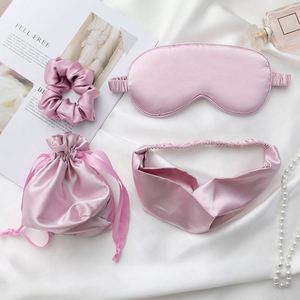 Masque pour les yeux, chouchous pour cheveux, ensemble de deux/trois/quatre pièces, masque de sommeil portable pour le voyage et les cadeaux - Product Image 4