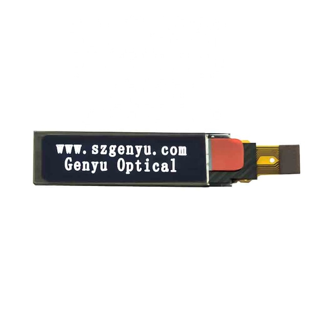 Micro Oled Display 0.87 Inch 128X32 Oled Ssd1316Z Cog Custom 15Pin Fpc 12832 4 Spi White Monochrome Oled