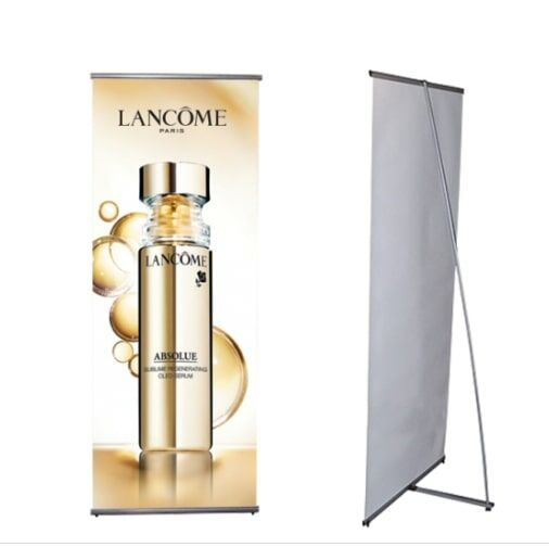 Convenient Aluminum L Shape Trade Show Banner Stand
