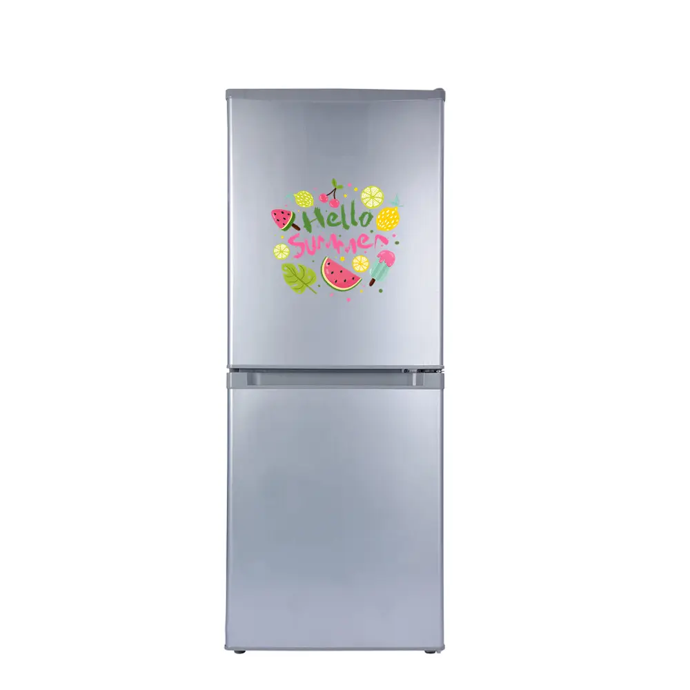 BCD-168 Kulkas Surya Dalam DC Freezer Dua Pintu Peralatan Rumah 168L