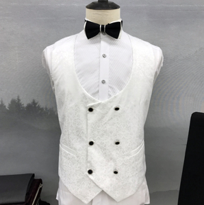 Costumes et blazer jacquard pour hommes avec impression de fleurs pour banquet, mariage, marié 3 pièces <span class=keywords><strong>Suite</strong></span> pour hommes Meilleure vente - Product Image 2