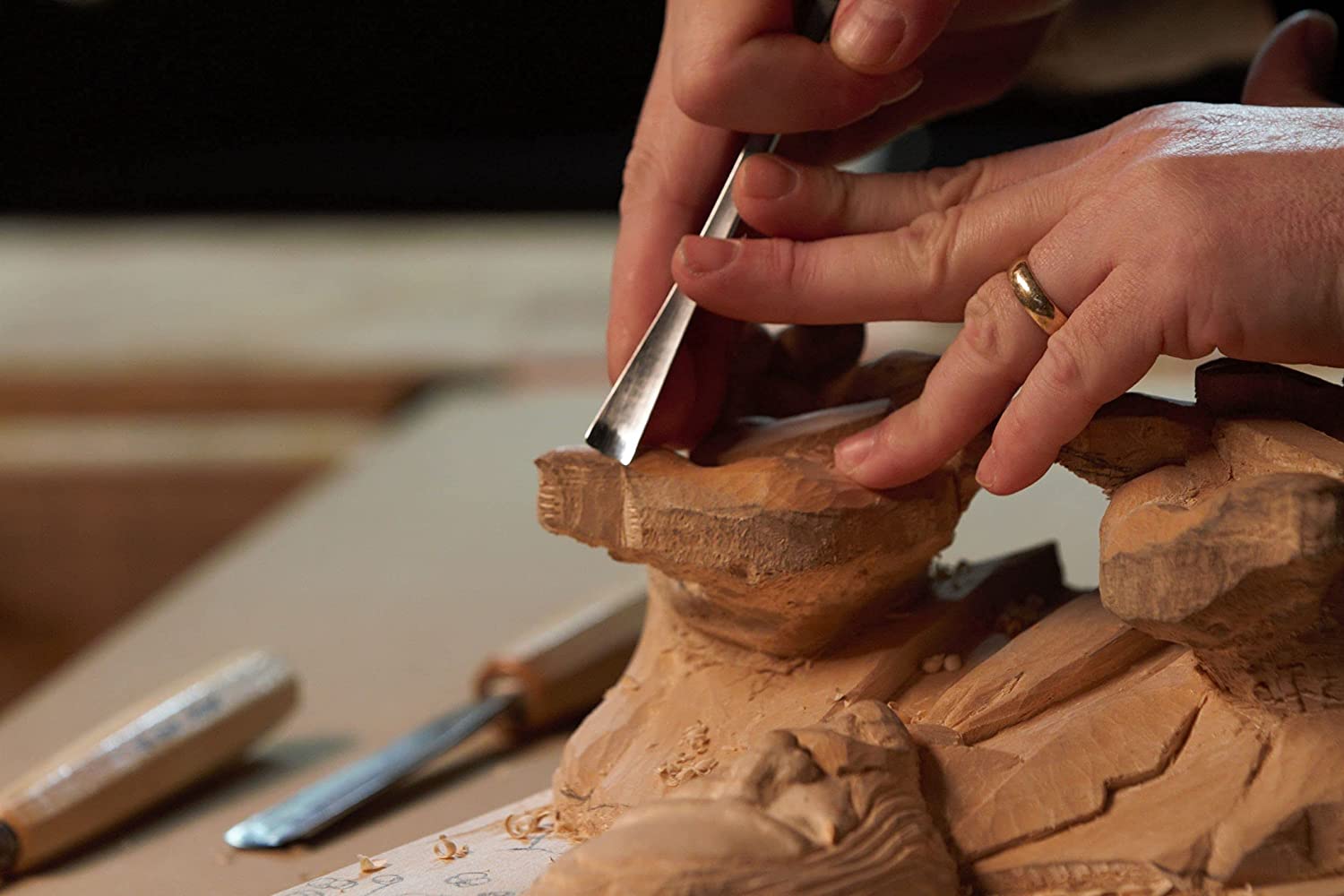 wood carving tools v gouge