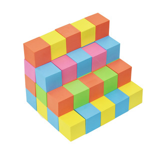 Ensemble <span class=keywords><strong>de</strong></span> blocs <span class=keywords><strong>de</strong></span> construction en <span class=keywords><strong>mousse</strong></span> EVA souple personnalisés et colorés pour enfants, jouet éducatif pour l'apprentissage précoce - Product Image 5
