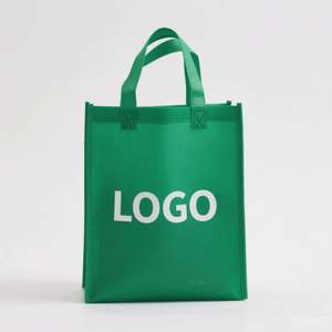 Sac de courses réutilisable en PP non tissé écologique recyclé à faible MOQ avec logo et couleur personnalisés pour une utilisation promotionnelle en supermarché - Product Image 2