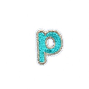 Parches de Letras Personalizados de Doble Capa de 5.5cm para Toallas, Parche Bordado del Alfabeto Inglés, Etiquetas Multicolores para Ropa - Product Image 5