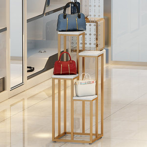 Présentoir métallique portable pour chaussures et sacs – Idéal pour vitrine de boutique de mode – Présentoirs sur pied pour la décoration - Product Image 5