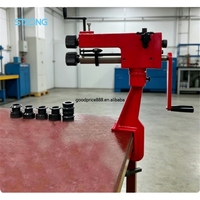 Outil de formage rotatif manuel à manivelle pour tôles métalliques, de haute qualité, pour la fabrication de conduits CVC, modèle RM08