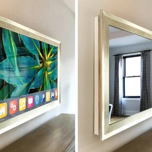 Panneaux de verre miroir bidirectionnels sur mesure pour écrans de télévision, vente en gros - Product Image 5