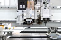 Haut de gamme ET6 bleu éléphant CNC forage du bois aléseuse automatique Six côtés CNC perceuse pour meubles de panneaux