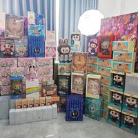 Boîte mystère originale MART LABUBU POP, figurine d'action d'anime surprise, poupée, boîte de collection pour collectionneurs