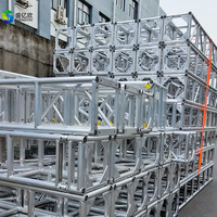 Podium extérieur Offre Spéciale d'étape de concert 5m * 3m * 4m avec des affichages de botte aucun système de levage requis