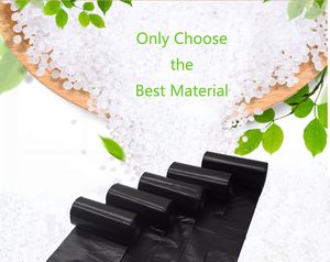 In the Trend Disposable Square Bottom High Strength PE Trash <b>Bags</b> for Household and Commercial Waste - Product Image 3