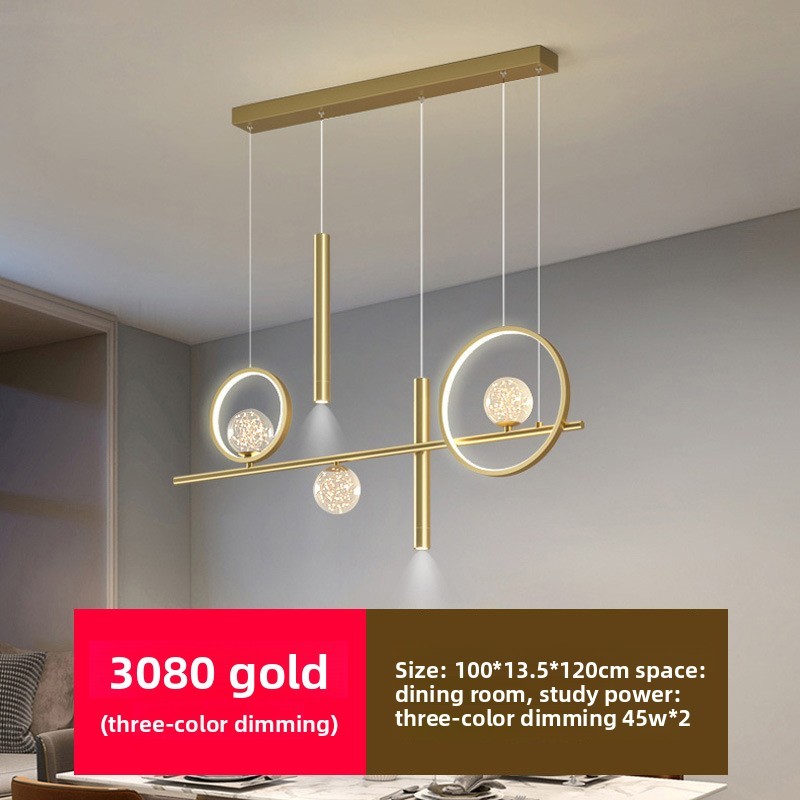 Lumière à intensité variable 3080-Gold-trois couleurs