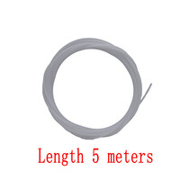 Kit de Cable de Acelerador DIY de 5 Metros con Boquillas, Terminales de Neopreno y Ajustador Central