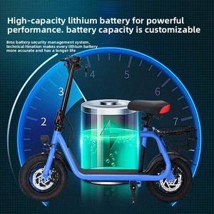 Trottinette pliable S13 de 10 pouces, moteur sans balais, batterie longue durée, capacité de 150 kg, vitesse de 50 km/h, étanche, en aluminium - Product Image 4