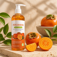 Gel Douche Déodorant Naturel au Kaki 300ml – Contrôle Bio des Odeurs Corporelles pour Hommes, Femmes et Enfants – Traitement Anti-Odeur au Nonéna
