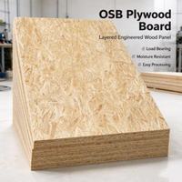 Panneau OSB (Oriented Strand Board) imperméable, panneau OSB structurel pour la construction, toiture, mur, emballage