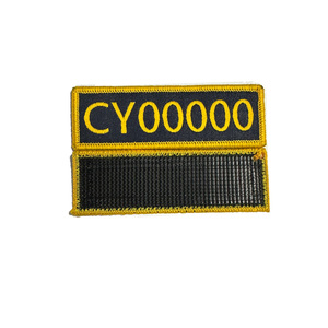 Nhà Sản Xuất Chuyên Nghiệp Của Chất Lượng Cao Tùy Chỉnh Dệt Tên Trường Biểu Tượng Phù Hiệu Handmade Thêu Các Bản Vá Lỗi Vải Đồng Phục Các Bản Vá Lỗi - Product Image 2