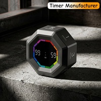 1 3 5 15 25 60 90 Timer Dapur Sensor Gravitasi Penghitung Waktu Mundur Magnetik Timer Multifungsi ADHD Anak-anak Pembelajaran Mendalam Timer Pomodoro