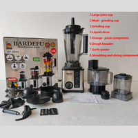 Mixeur professionnel de comptoir en acier inoxydable OEM/ODM 9500W 4L, mélangeur commercial robuste 8 en 1