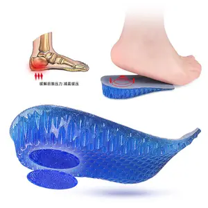 Best selling men women make you taller shoes lift honeycomb 3 cm height increase insole