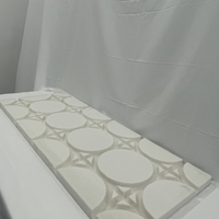 Panneau d'isolation thermique en mousse XPS blanc pour chauffage par le sol, panneau en mousse thermique haute résistance, matériau de revêtement de sol pour la conservation de la chaleur