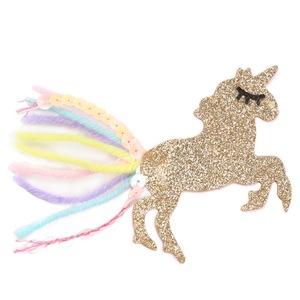 B.PHNE alla moda Cartoon forcine <span class=keywords><strong>accessori</strong></span> per capelli per bambini simpatici Glitter animali <span class=keywords><strong>unicorno</strong></span> per capelli per bambini - Product Image 1