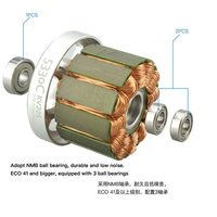 Moteur brushless à aile fixe DUALSKY ECO 4120C-V2 430KV appliqué aux modèles 3D populaires 70E F3A, par exemple EF70 « EDGE 540