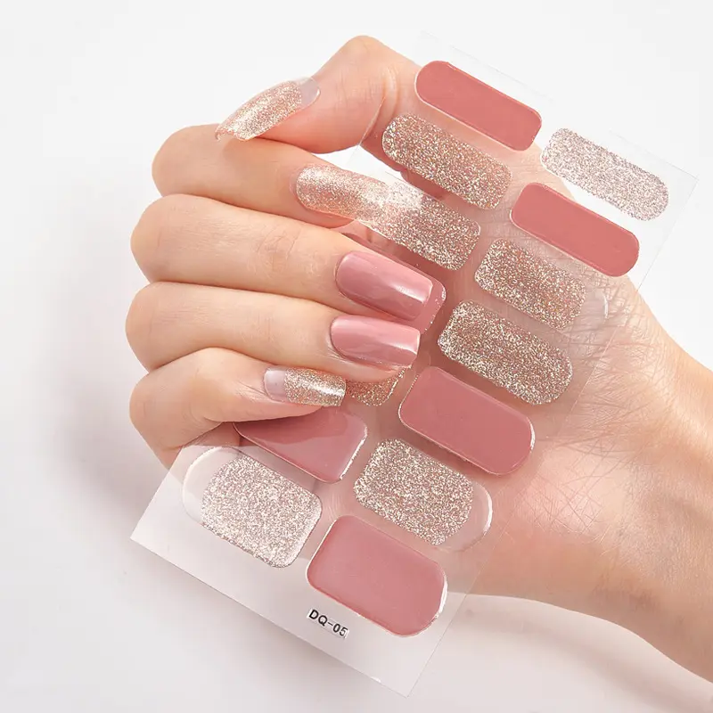Commercio all'ingrosso OEM/ODM corea professionisti 3D adesivo per unghie curva strisce gel forniture per unghie nastro adesivo per Manicure Nail Art adesivi