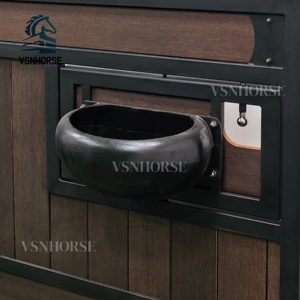 Comedero <span class=keywords><strong>para</strong></span> <span class=keywords><strong>Caballos</strong></span> <span class=keywords><strong>de</strong></span> Aluminio <span class=keywords><strong>de</strong></span> Alto Rendimiento con Soportes <span class=keywords><strong>de</strong></span> Montaje Resistentes <span class=keywords><strong>para</strong></span> Uso en Interiores y Exteriores - Product Image 4