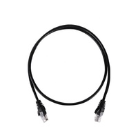 Kabel jaringan indoor RJ45 konektor PVC jacket kawat tembaga cat5e cat6 UTP FTP patch cord