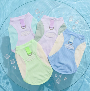 Chaleco Transpirable de Malla para Mascotas, Camiseta de Secado Rápido para Perros y Gatos, Ropa Ligera de Verano con Soporte para Etiqueta de Identificación - Product Image 2